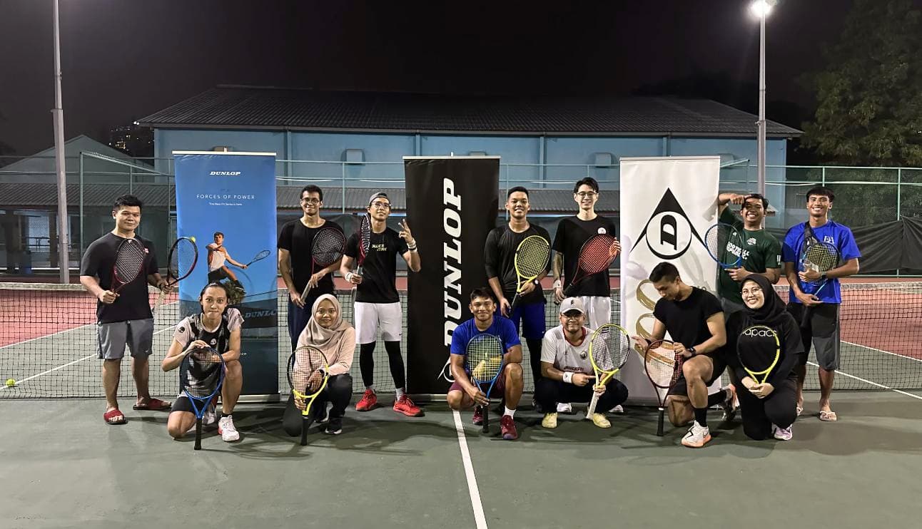 EA Tennis group photo